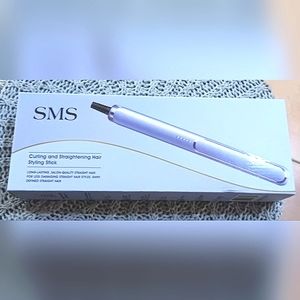 Shine Therapy Argan Oil & Keratin Infused 1 Inch Hair Straightener/Fla SMS